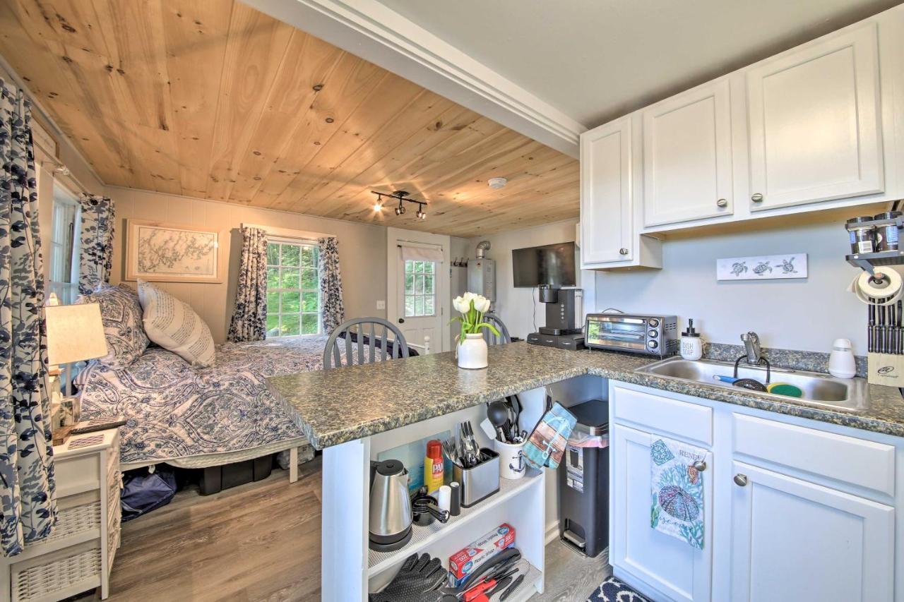 Lush Edgecomb Studio Cottage With Fire Table! Exteriér fotografie