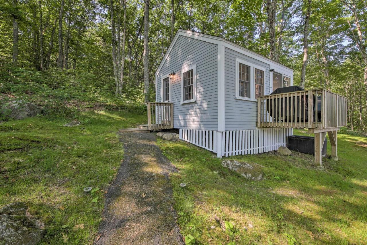 Lush Edgecomb Studio Cottage With Fire Table! Exteriér fotografie